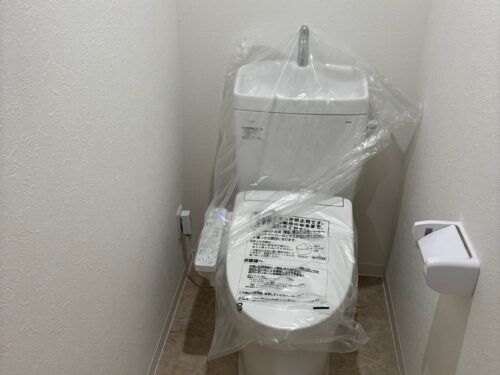 トイレ新品設置